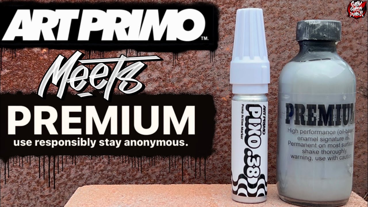 The New Art Primo Pixo marker (mini PX-30) & The Premium Silver 4oz Refill Review