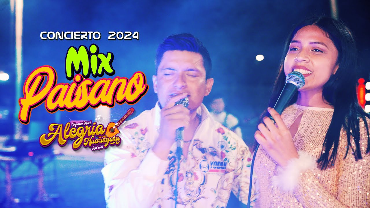 Alegría Huaringeña - Mix Paisano / Concierto 2024