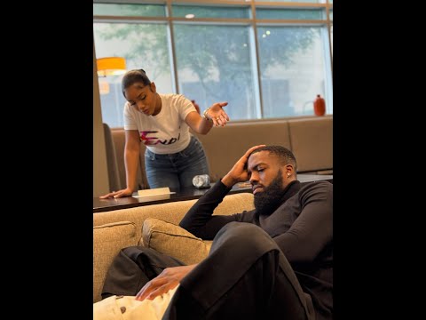 When Erica asks Lawrence why he couldn’t answer her calls last night???