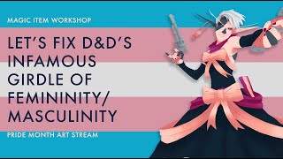 Lets fix D&Ds most problematic magic item together!
Welcome back to the Arcane Forge!
In this stream, Im going to need your help to create some magic items that you can use in your D&D campaigns!
Find out more and contact us on our social media:
Patreon - https://www.patreon.com/arcaneforge
Instagram - https://www.instagram.com/thearcanefo...
Twitch - https://www.twitch.tv/arcaneforge
Discord - https://discord.gg/SMhgbzGEBg
Website - http://www.thearcaneforge.com/
Email – info.arcaneforge@gmail.com
**FAQ**
- What software do you use to draw?
I use Adobe Photoshop. Im lucky enough to have Adobe CC, so I get to stay up to date on their latest programs.
- What hardware do you use to draw?
I use a Wacom Intuos pro, which is the step before the ones that have their own screen. I find it absolutely brilliant and would highly recommend it! Lets fix D&Ds most problematic magic item together!