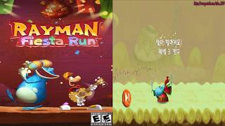 RAYMAN® [M] : Fiesta Run│[DLC : CANDY LAND] / Candy Level ⭐3. Eggs drop!_ invaded screenshot 2