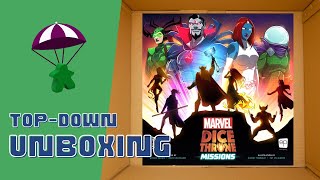 Marvel Dice Throne Missions Unboxing (4K)