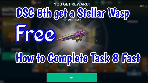 How to Complete 8th Task quick (DSC) War Robots|| get Stellar Wasp for Free