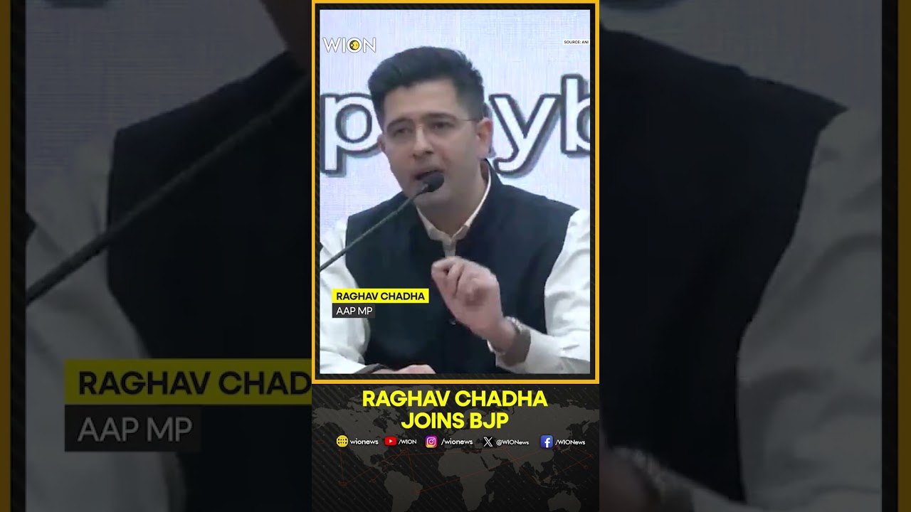 BREAKING: Raghav Chadha, AAP Leaders Switch To BJP In Big Move | WION Shorts