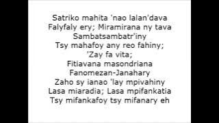 Satriko - Martiora Freedom (Lyric Audio) - 2014