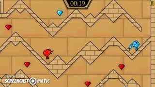 Fireboy and Watergirl Light Temple Level 9