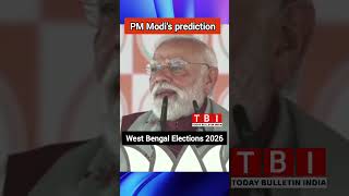 "BJP government in Bengal by May 4th!" – PM Modi's big claim. Get ready for celebrations!