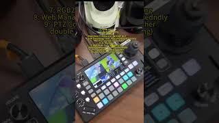 All-in-one fomako KC800 HDM video mixer and broadcast switcher built for Pro live streaming events.