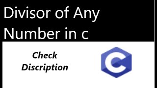 Celebrity Find Divisor of any Number in c programming | Divisor in c | Calculate divisor of c language Wealth
