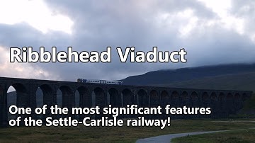 Quick look at the Ribblehead Viaduct + Class 158 passing