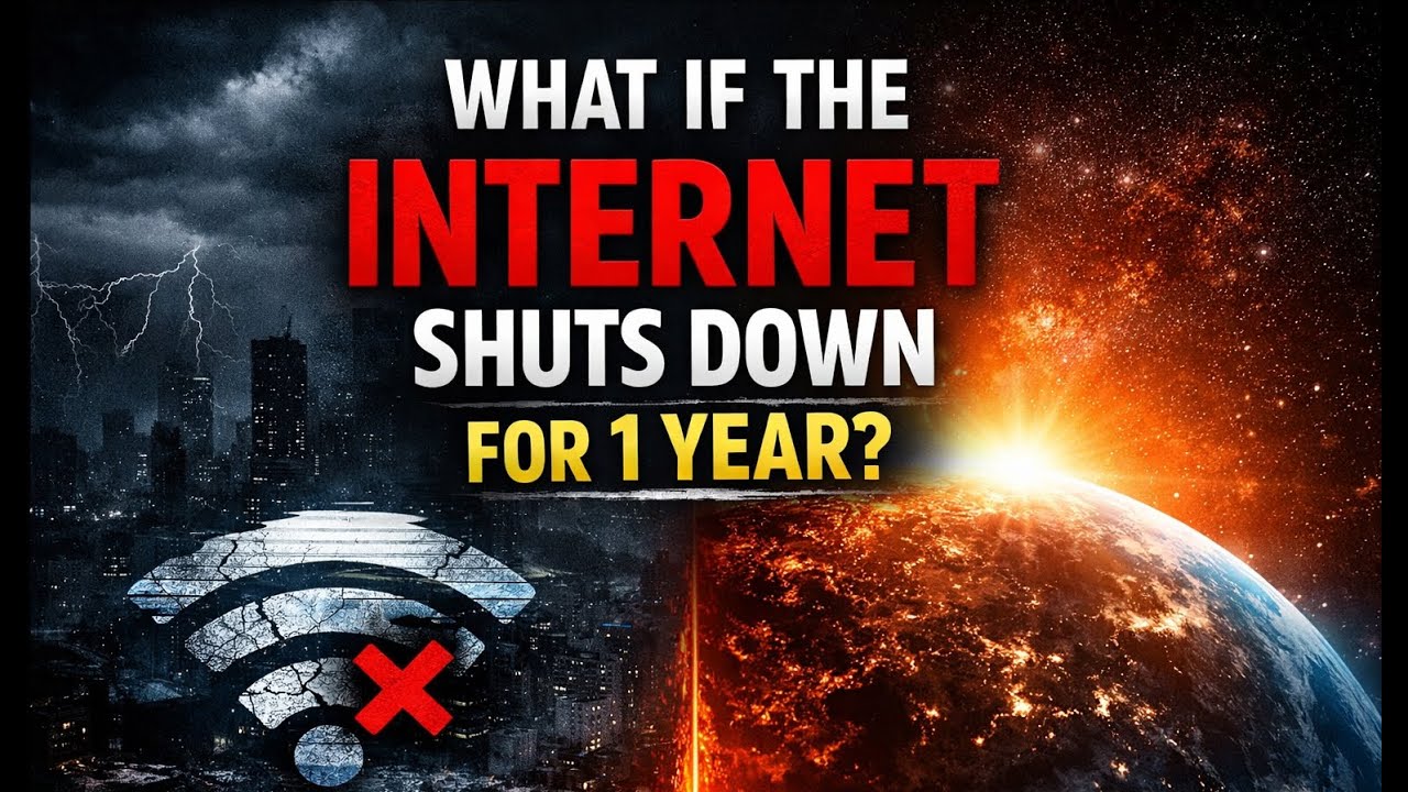 What If the Internet Shuts Down for 1 Year? 🌍 | No Google. No WhatsApp. No Online Money.