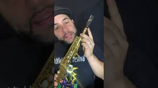 Soprano Saxophone Mouthpiece Setup #shorts