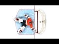 Michal Neuvirth Collapses - Stretchered Off Ice - April 1, 2017 (HD Dual-Feed)