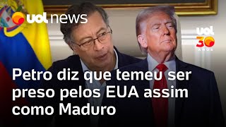 Download Lagu Presidente da Colômbia Petro afirmou que temeu ser capturado pelos EUA assim como Maduro MP3