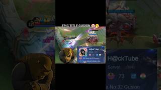 Epic Title Gusion moba55goldenmonth moba55creator