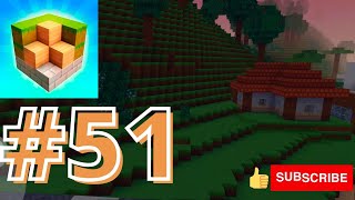 Block Craft 3D #051 & Building Simulator Games For NO Money (iOS&Android) My village construction screenshot 4