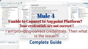 Mule 4 | Issue Resolution | Real Life Scenario | Part-1 | Anypoint Studio & Anypoint Platform