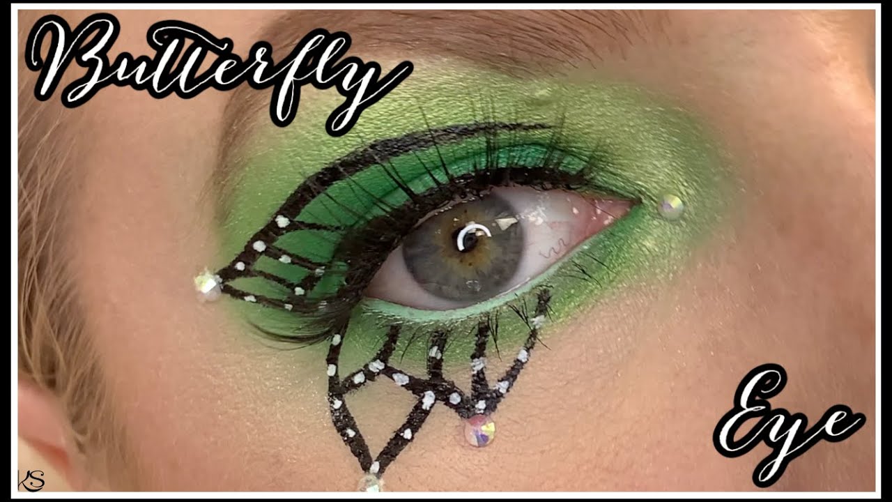 Green Butterfly Makeup Tutorial 