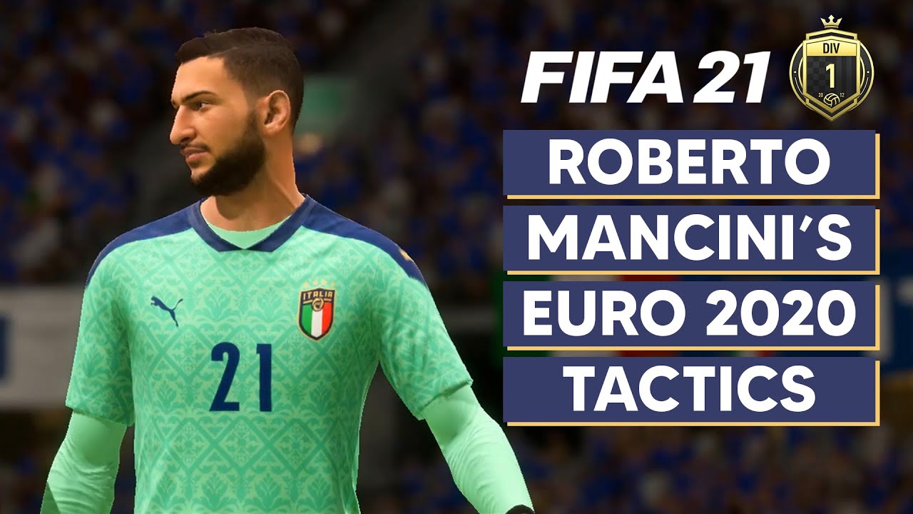 Fifa 21 Italy Roberto Mancini S 4 3 3 Euro 2020 Tactics Reboot Version Youtube