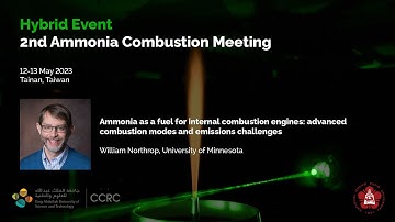 William Northrop: Ammonia as a fuel for internal combustion engines: advanced combustion modes