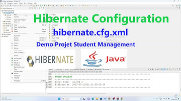 Hibernate Project Student Management in Eclipse IDE Project configureren