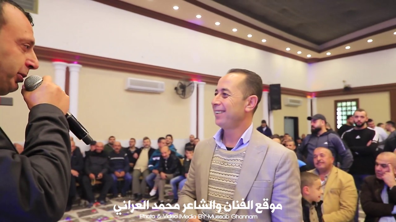 اجمل الحوارات جمعت الشعراء والفنانين محمد العراني واكرم البوريني  قلقيلية 5-12-2019 سهرة صالح نزال