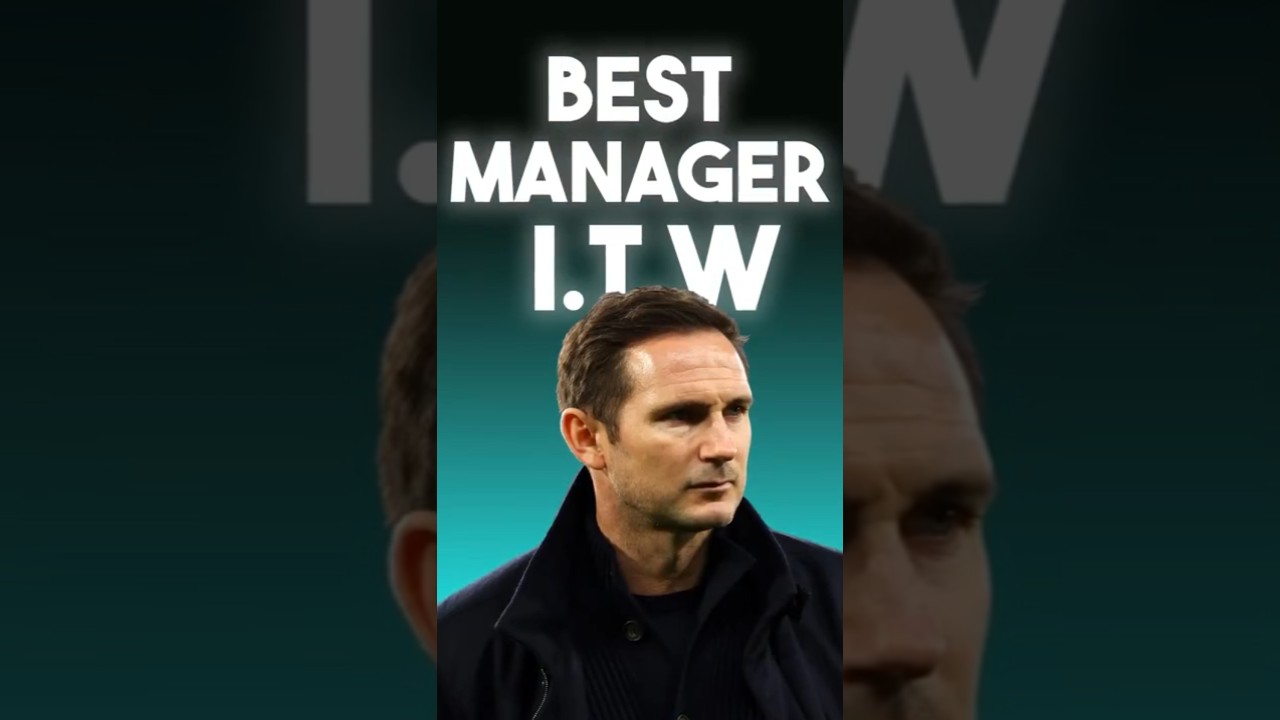 Лучший менеджер в мире — это... Фрэнк Лэмпард?