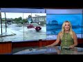 Downpours turn streets into rivers in Fall River