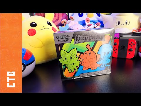 EX PULL! ✨ Pokémon PALDEA EVOLVED Elite Trainer Box Opening