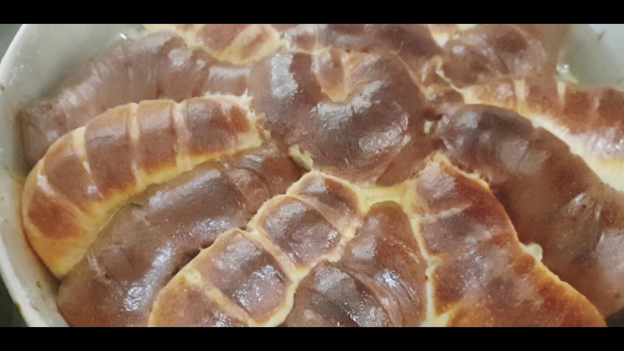 chocolate roll bread - YouTube