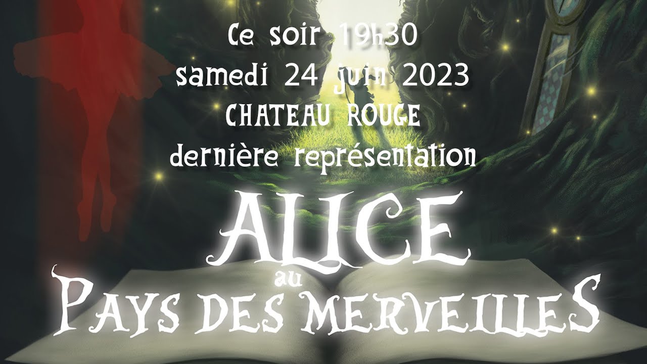 Le Petit Conservatoire de danse  Teaser Alice Au Pays Des Merveilles Chateau Rouge 2023