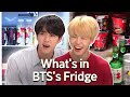Whats in btss fridge explained by jin  jimin  eng sub  chef  my fridge