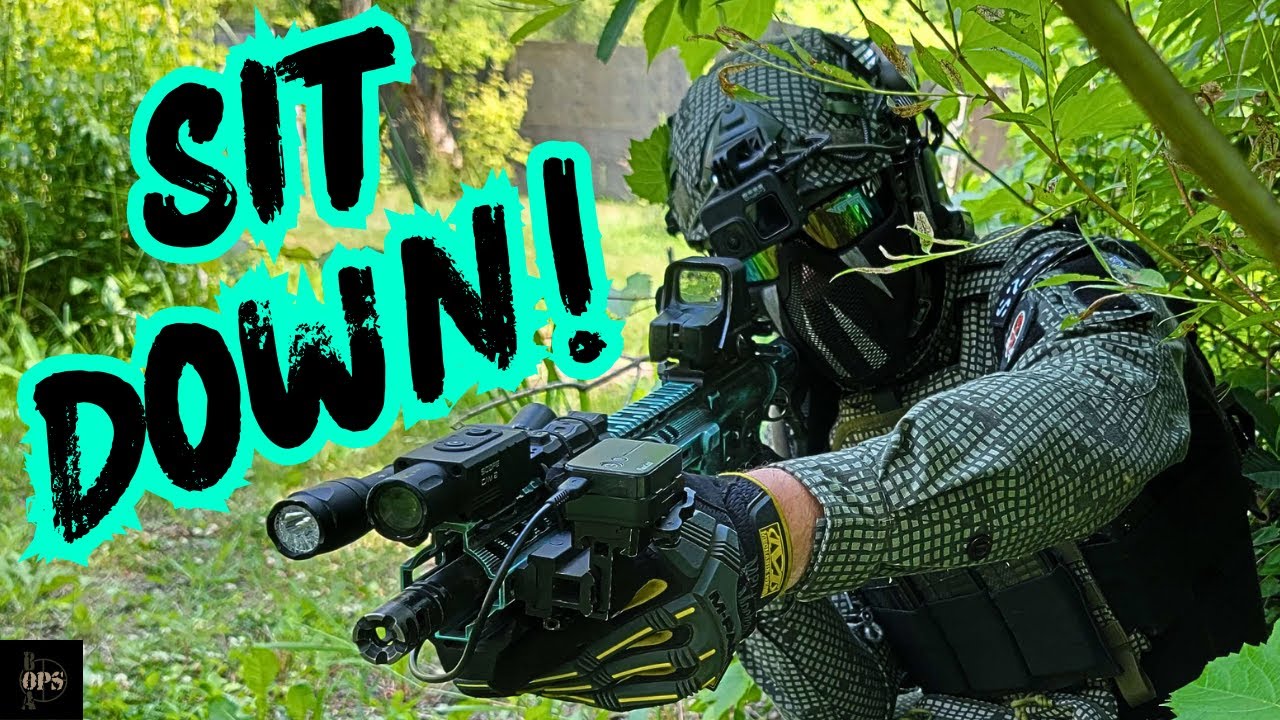 Tearing It Up Again (PHATco Custom's, VR16 Saber) | Black Ops Airsoft Bristol, WI