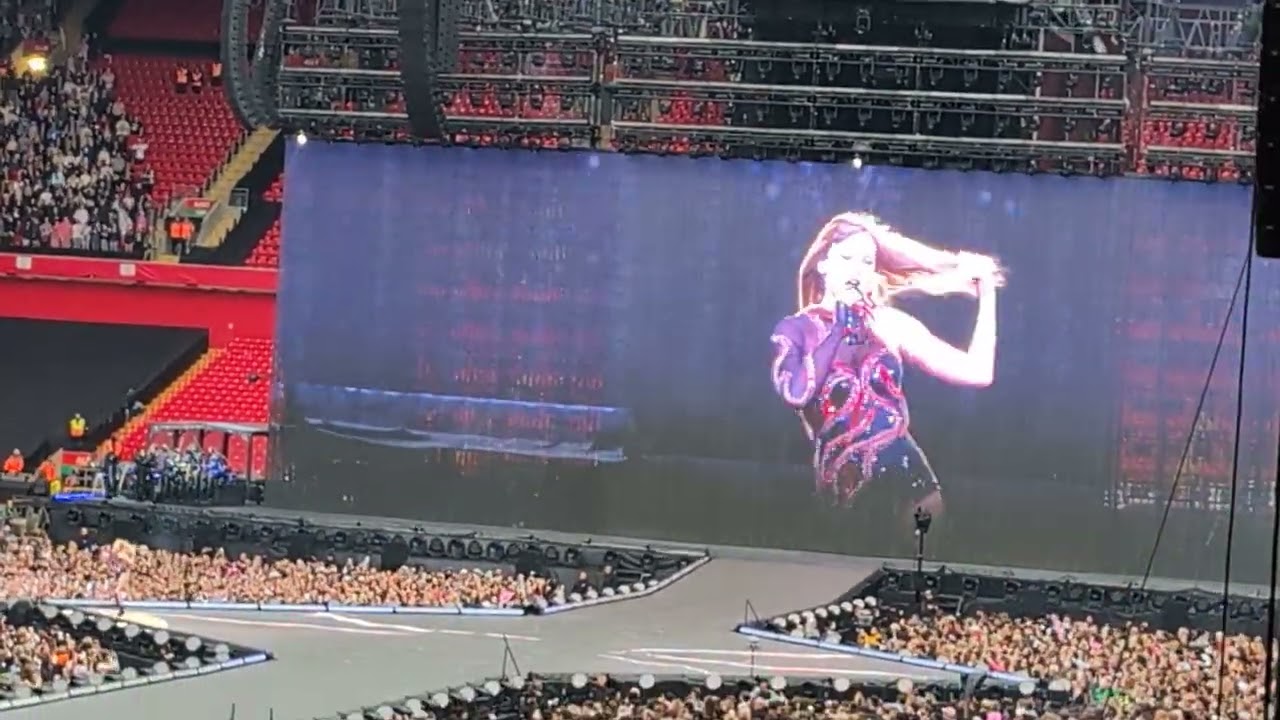 15. Taylor Swift - Delicate ( live at Liverpool Anfield , England UK,  Eras Tour June 13th 2024)