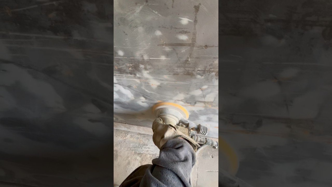 Repair this big machine part …..3 now remove every paint 