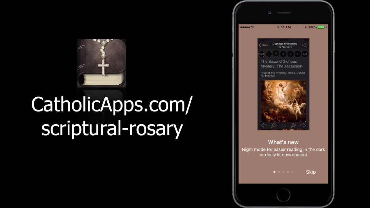 reviews Scriptural Rosary App YouTube