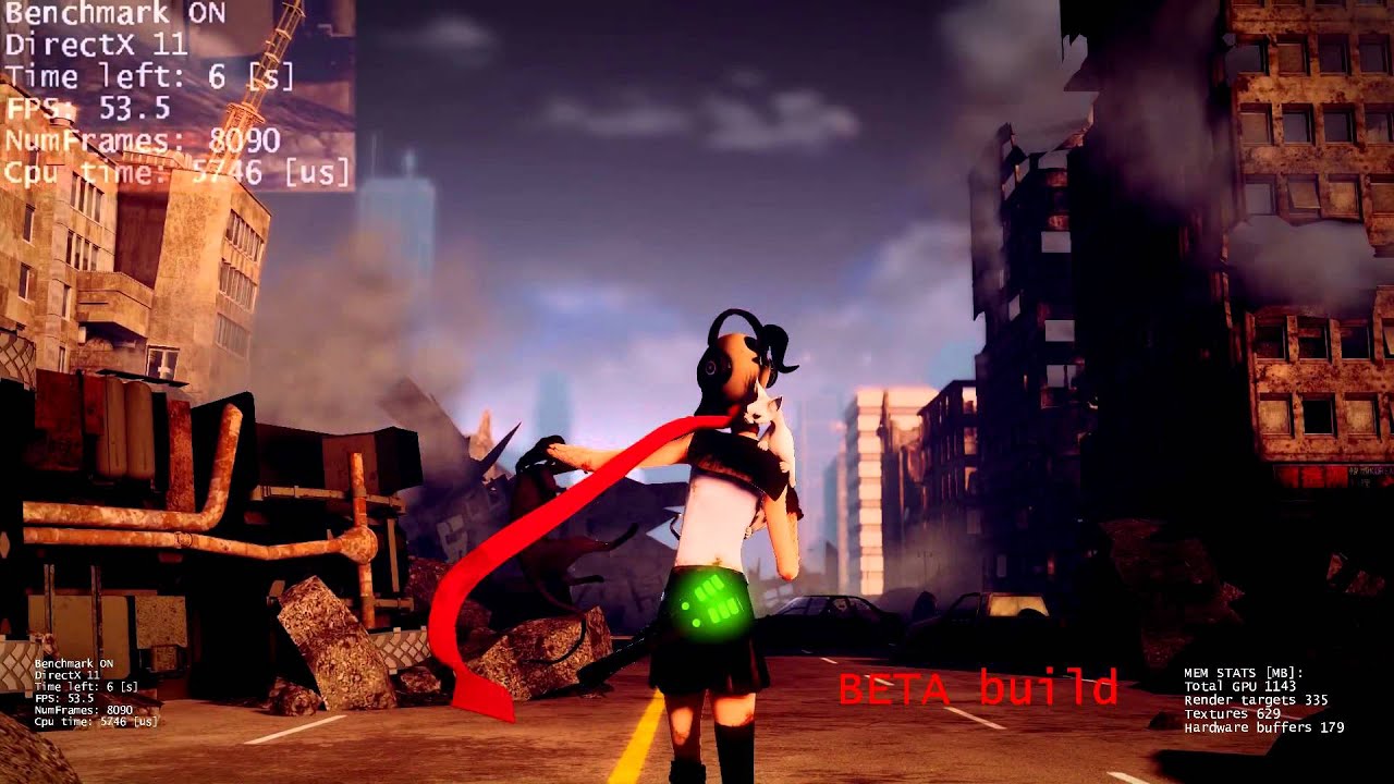 Catzilla Benchmark || DX11 GTX 670 (Tiger settings)