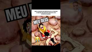 LUFFY CHORANDO em PORTO DE GALINHAS! 😂 ONE PIECE #shorts