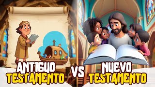 📖 The OLD TESTAMENT and NEW TESTAMENT | Explained FOR CHILDREN | PequeFe