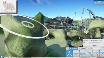 Planet Coaster | The Arctic Fox | Terrain Sculpting / Terraforming