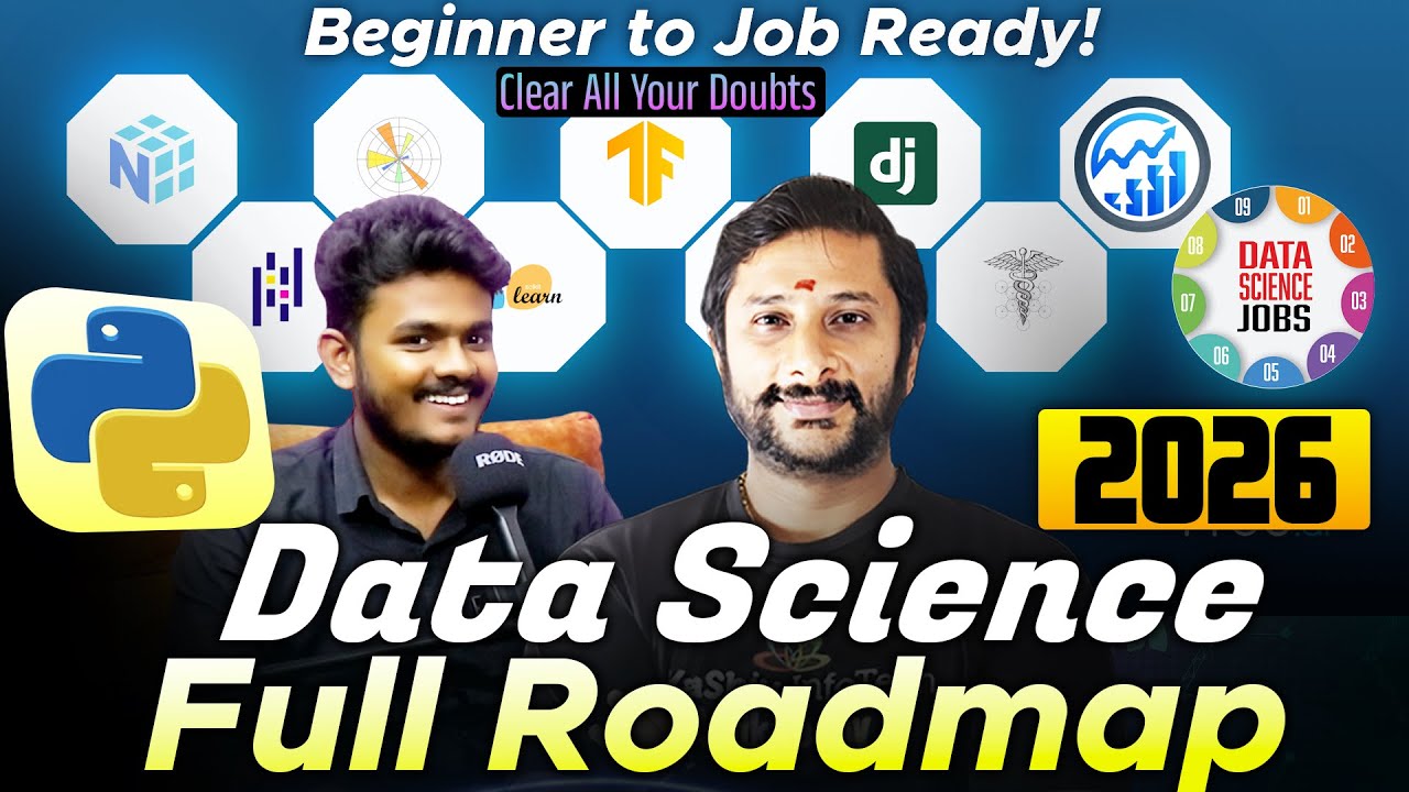 Data Science Tamil 2025 Roadmap 🔥 Beginner to Job Ready Guide! | Kaashiv Infotech Data Science