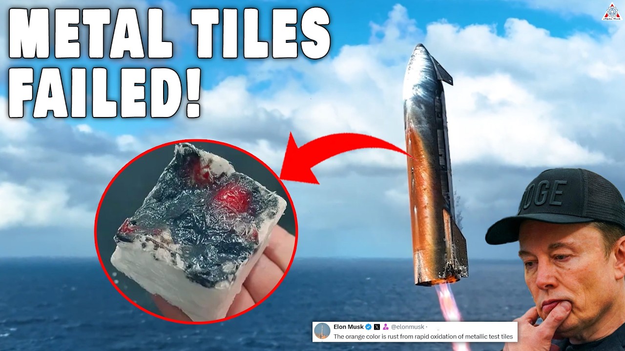 Elon Musk officially declared Starship Metal Heat Shield ''USELESS" after Flight 10 Reentry...