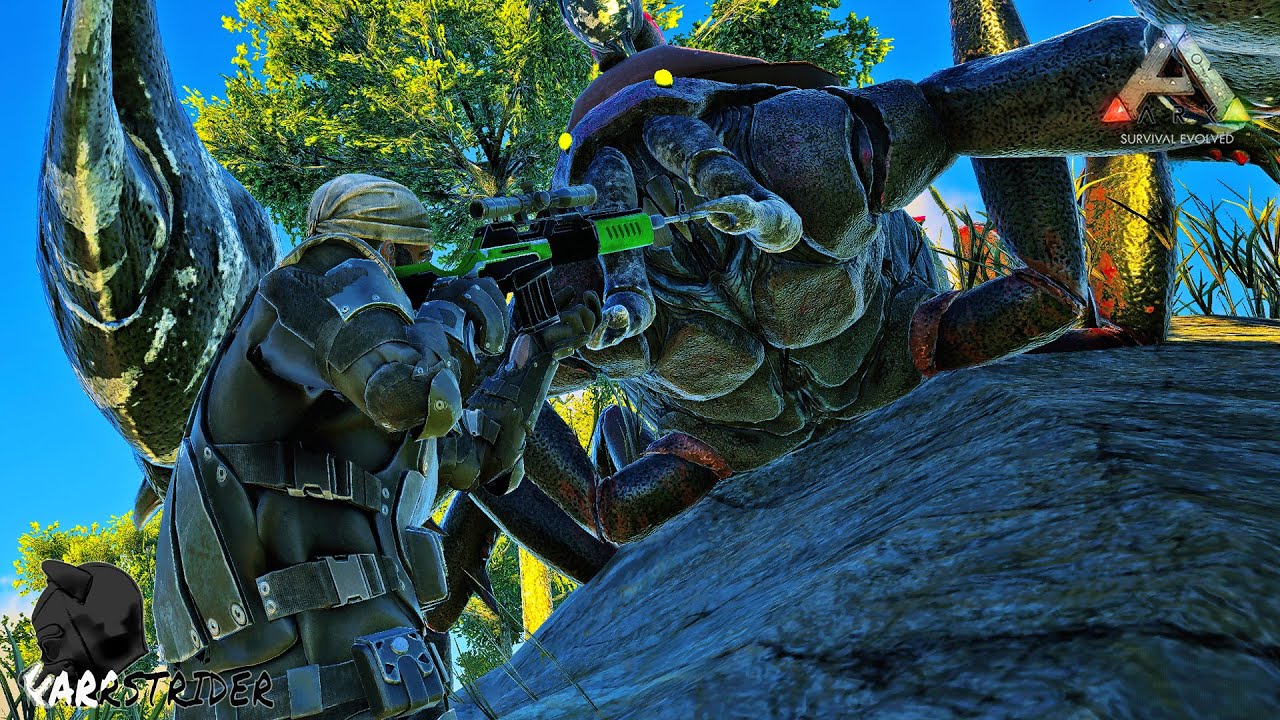 Farrstrider Braves the Elements… or does he? ARK Primal Fear Shigoislands