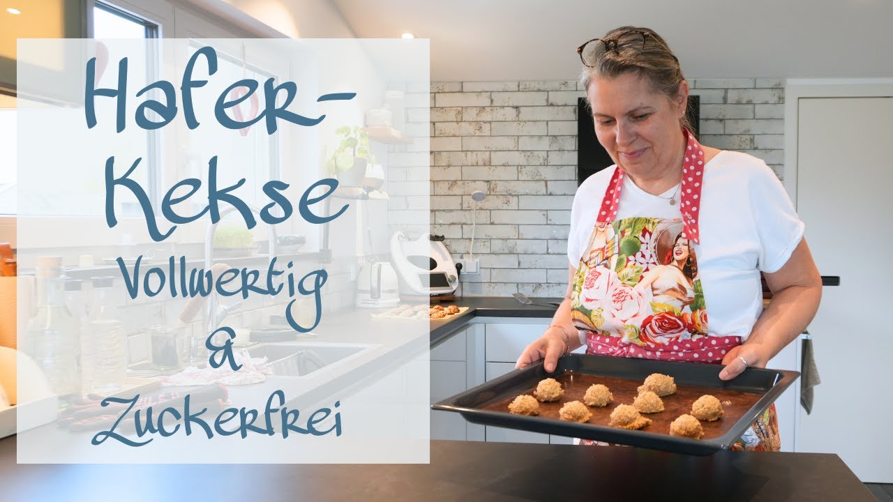 Industriezuckerfreie Haferkekse & der Countdown zum Urlaub | Rezept Vitalstoffreiche Vollwertkost