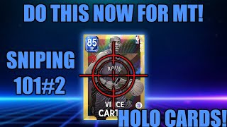 DO THIS NOW FOR MT Sniping 101 Holographic Cards 2k22 MyTeam