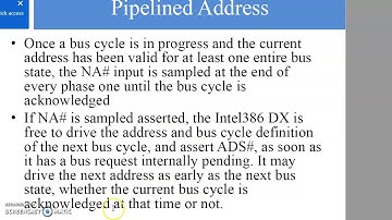80386DX Pipelined Cycle