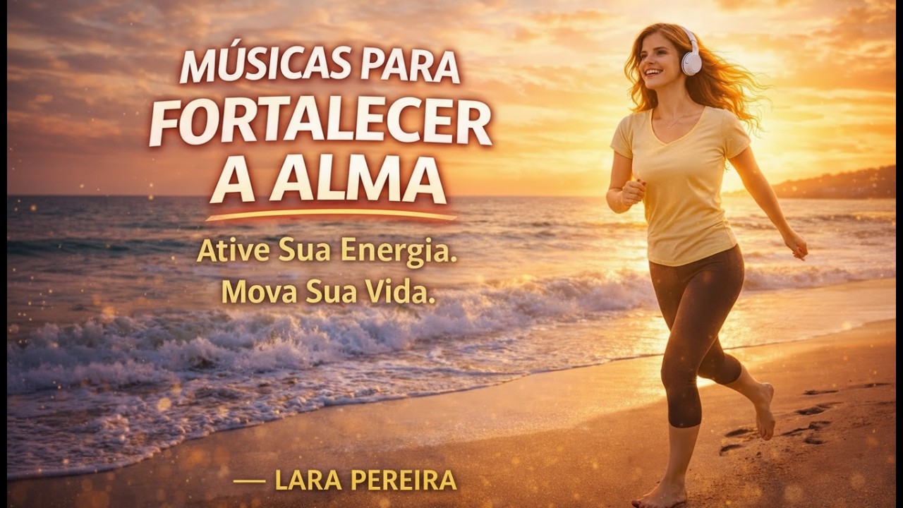 MÚSICAS PARA FORTALECER A ALMA – Energia Positiva Para Mudar Seu Dia | Lara Pereira