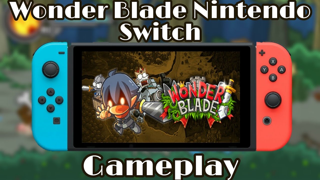 Wonder Blade Gameplay Nintendo Switch No Commentary