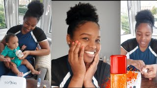 fall diy manicure💅 | vlogtober 5 | Dove London