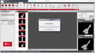360 Degree 3D Scanning with Automatic Merging and Alignment